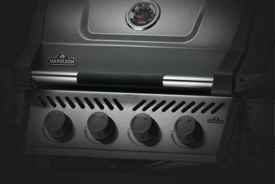 Газовый гриль NAPOLEON Freestyle 425 SIB (с ИК горелкой 2/3), черный
