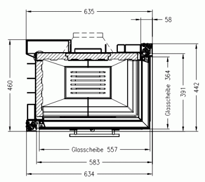 Каминная топка SPARTHERM Varia 2R-55h