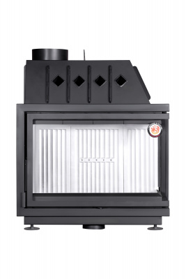 Каминная топка Экокамин Альфа 1000R два стекла правая