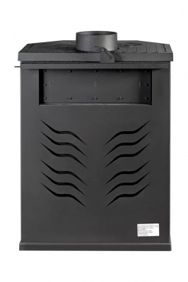 Печь Экокамин БАВАРИЯ ПРИЗМАТИК С ПЛИТОЙ 