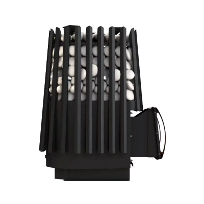 Печь дровяная для бани и сауны GRILL'D Cometa Vega 350 Short Window Max дровяная