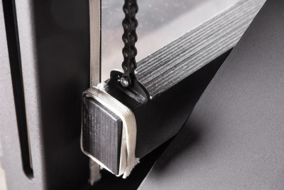 Каминная топка Экокамин Альфа 800 с контргрузом черный шамот