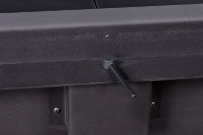 Каминная топка Экокамин ВЕГА 1000TВ туннельная черный шамот принтинг