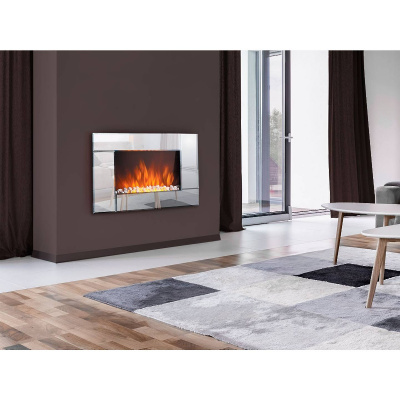  Electrolux Камин EFP/W - 2000S (зеркальный серебристый оттенок)
