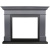 Портал для электрокамина ROYAL-FLAME California Graphite Grey под очаги Jupiter FX New, Dioramic 28 LED FX, Symphony 2608 EU/ 2624-L