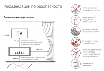 Биокамин LUX FIRE Биокамин Модуль 600 (встроенный)