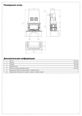 Печь ABX Печь ABX Laponie кафельная