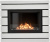 Биокамин Electrolux Каминокомплект биокамин Firelight BFP/P-2520, портал Moderno 25 шпон белый дуб