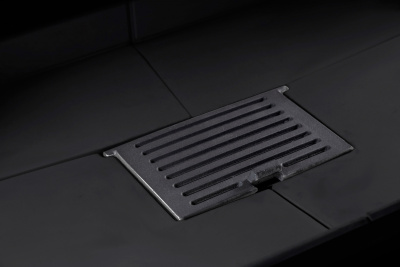 Каминная топка Экокамин ДЕЛЬТА 1200РB три стекла принтинг подовое горение черный шамот Каминная топка Экокамин ДЕЛЬТА 1200РB три стекла принтинг подовое горение черный шамот