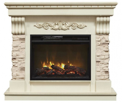 Портал для электрокамина REAL-FLAME MARSEILLES LUXE 24/25,5 WT-619G Портал для электрокамина REAL-FLAME MARSEILLES LUXE 24/25,5 WT-619G