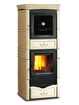 Дровяная печь La NORDICA La Nordica Nicoletta Forno Evo Bordeaux (Бордовый)