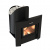 Печь дровяная для бани и сауны GRILL'D Aurora 160 Window дровяная