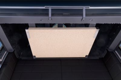 Каминная топка Экокамин ДЕЛЬТА 1200РB три стекла принтинг подовое горение черный шамот Каминная топка Экокамин ДЕЛЬТА 1200РB три стекла принтинг подовое горение черный шамот