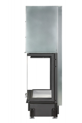 Каминная топка Экокамин ДЕЛЬТА 1200х800х450P три стекла подовая