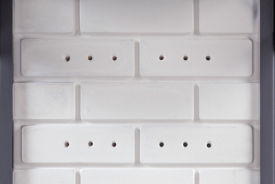 Каминная топка Экокамин ДЕЛЬТА 900 P три стекла подовое горение принтинг