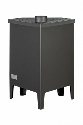 Печь Экокамин БАВАРИЯ УГЛОВАЯ С ПЛИТОЙ