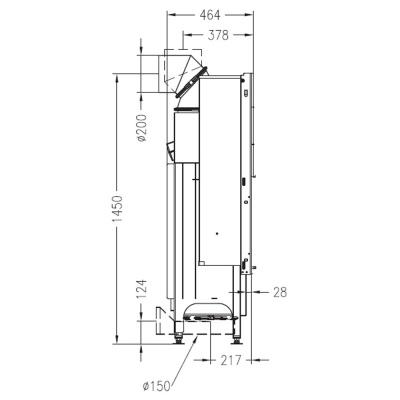 Каминная топка PALAZZETTI Sunny Fire 60 Front