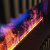  Schönes Feuer 3D FireLine 1200 + Blue Effect Flame