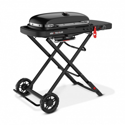 Газовый гриль WEBER Traveler Stealth Edition, черный