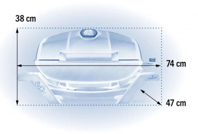 Электрический гриль NAPOLEON TravelQ PRO 285E
