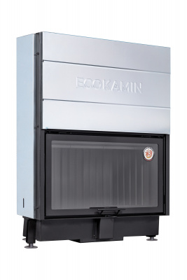 Каминная топка Экокамин Вега 1000 КВ черный шамот