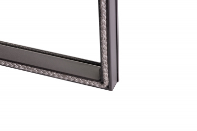 Каминная топка Экокамин АЛЬФА 800L два стекла левая