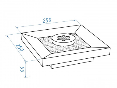  Royal Thermo RTBFP-T250CP Cup, настольный