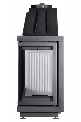 Каминная топка Экокамин Альфа 1000R два стекла правая