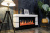 Портал для электрокамина ROYAL-FLAME Modern 42 CRM под очаг Vision 42, белый с черным (разборный)