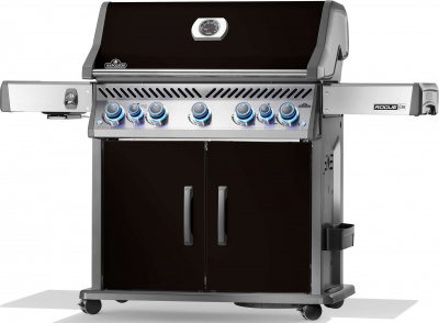Газовый гриль NAPOLEON Rogue PRO-S 625 (черный, с ИК горелкой 3/3)