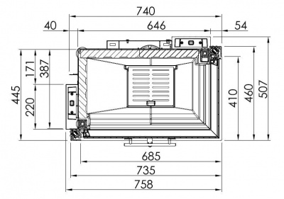 Каминная топка SPARTHERM Varia 2R-68h