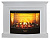Встраиваемый электрокамин REAL-FLAME Weston 33 WT/BLM с очагом 3D Firestar 33