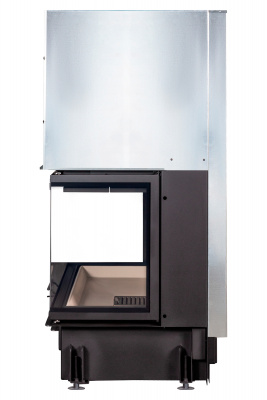 Каминная топка Экокамин Дельта 1200 три стекла принтинг