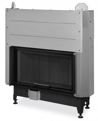 Каминная топка ROMOTOP HEAT 3G L 88.50.05 (H3LF 01) Черный комплект шамота