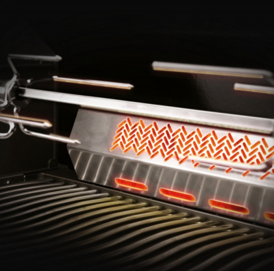 Газовый гриль NAPOLEON Prestige-500 (стальной)