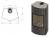 Дровяная печь EMBER Гордана 480 L+ black