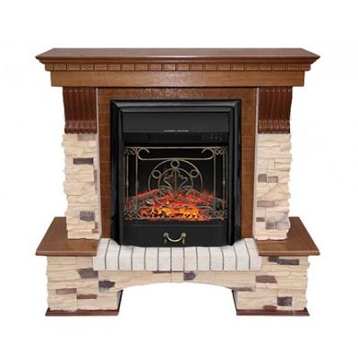 Портал для электрокамина ROYAL-FLAME Pierre Luxe Сланец классический очаг