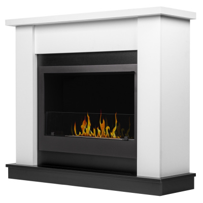 Биокамин Electrolux Каминокомплект биокамин BFP/P-2520, портал Canto 25 белый