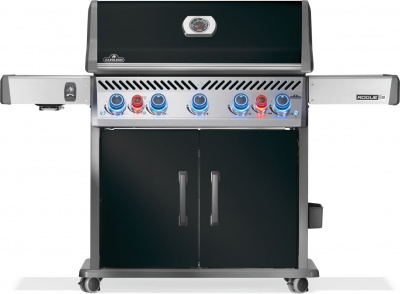 Газовый гриль NAPOLEON Rogue PRO-S 625 (черный, с ИК горелкой 3/3)