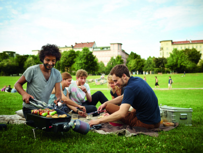 Газовый гриль WEBER Go-Anywhere, Черный