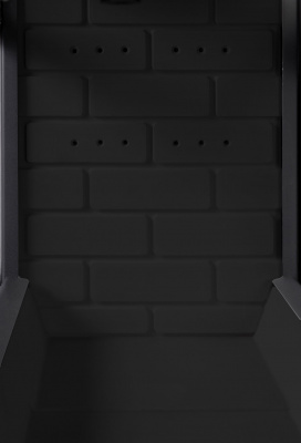 Каминная топка Экокамин ДЕЛЬТА 700PB три стекла подовое горение принтинг черный шамот Каминная топка Экокамин ДЕЛЬТА 700PB три стекла подовое горение принтинг черный шамот