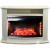 Портал для электрокамина INTER-FLAME Мельбурн под Panoramic 33W LEDFX белый
