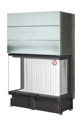 Каминная топка Экокамин ДЕЛЬТА 1200х800х450P три стекла подовая Каминная топка Экокамин ДЕЛЬТА 1200х800х450P три стекла подовая