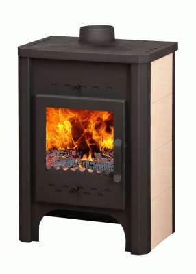 Печь Экокамин БАВАРИЯ С ПЛИТОЙ 