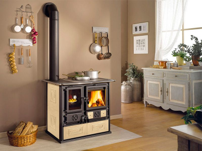 Печь La NORDICA Печь ROSA SX REVERSE CERAMICA LIBERTY PANN (бежевый)