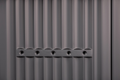 Каминная топка Экокамин Альфа 1000LB два стекла левая черный шамот