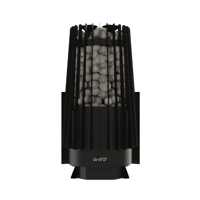 Печь дровяная для бани и сауны GRILL'D Cometa Vega 180 Window Pro дровяная