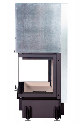 Каминная топка Экокамин Дельта 1000К три стекла