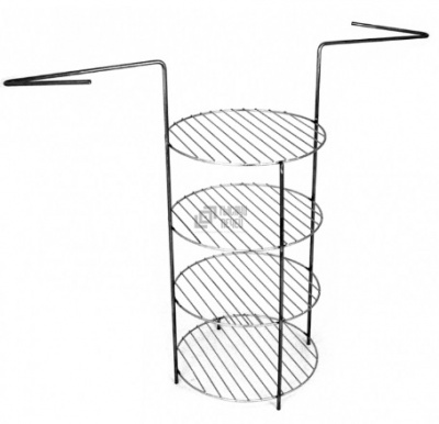  АМФОРА Этажерка универсальная (4-ярусная средняя) к тандырам Сармат Большой/Античный/Атаман/Дастархан