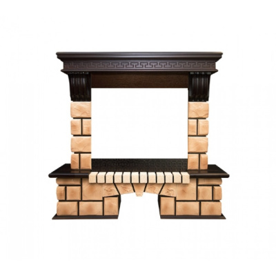 Портал для электрокамина REAL-FLAME Stone Brick 25/25,5 АО